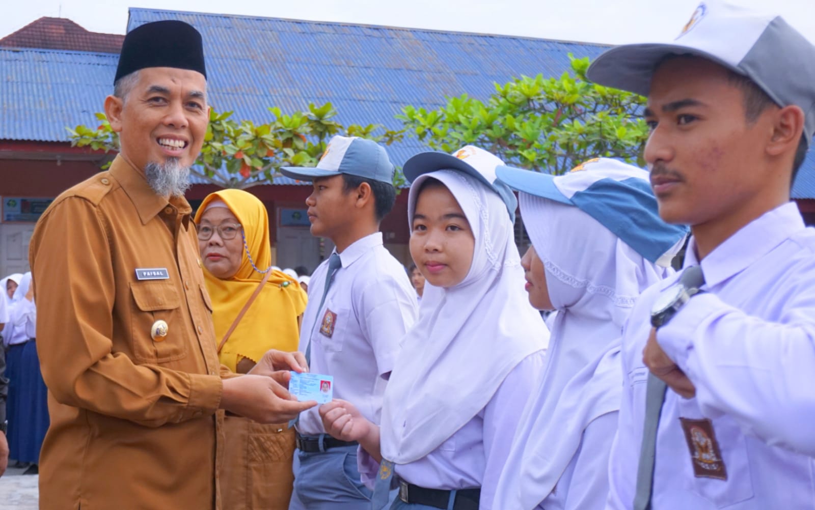 Pimpin Apel Pagi Di Sekolah Budi Dharma, Ini Pesan Wali Kota Kepada Generasi Muda Dumai
