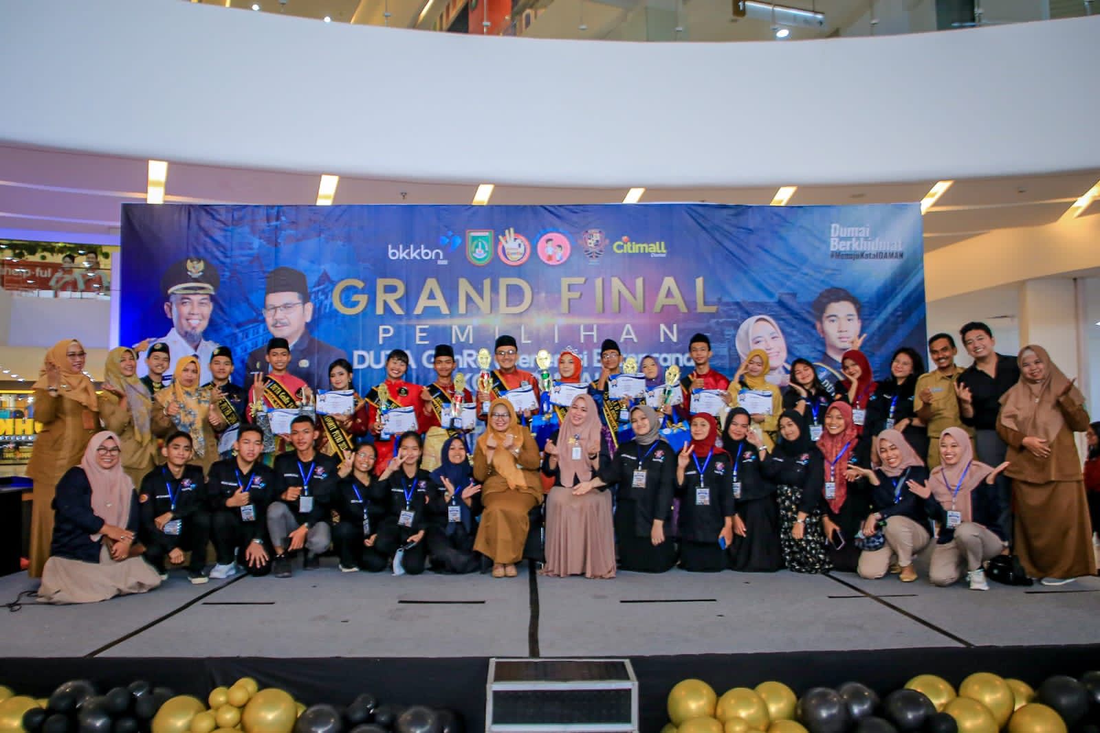 Grand Final Pemilihan Duta Generasi Berencana Kota Dumai Digelar, 12 Finalis Berlomba Tampilkan Keterampilan dan Pengetahuan