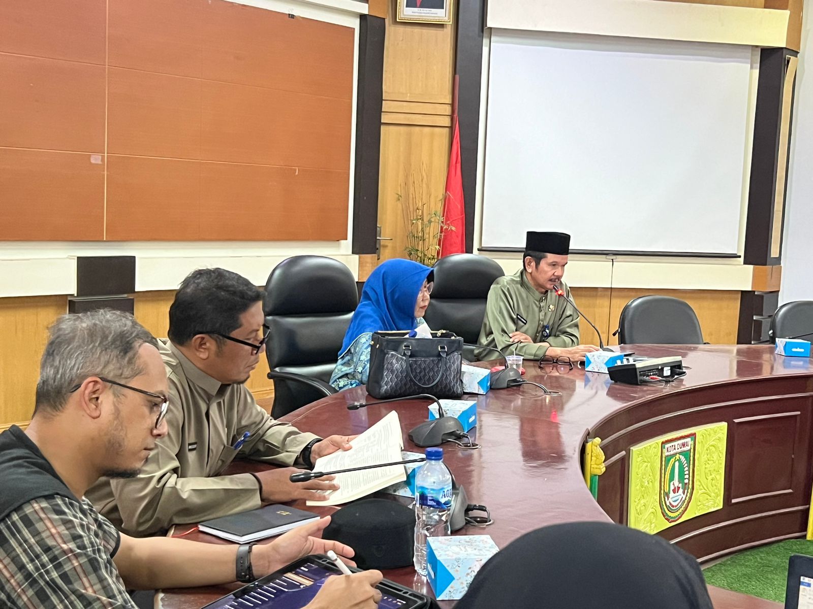 Strategi Pembangunan Kota Dumai dalam Jangka Panjang dan Menengah Dibahas dalam Rapat Tim KLHS