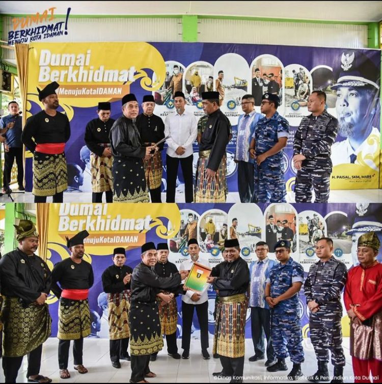 Disaksikan Wali Kota Dumai, LAM Riau Tunjuk Datuk H. Zamhur Eghab Sebagai Ketua DPS LAM Kota Dumai