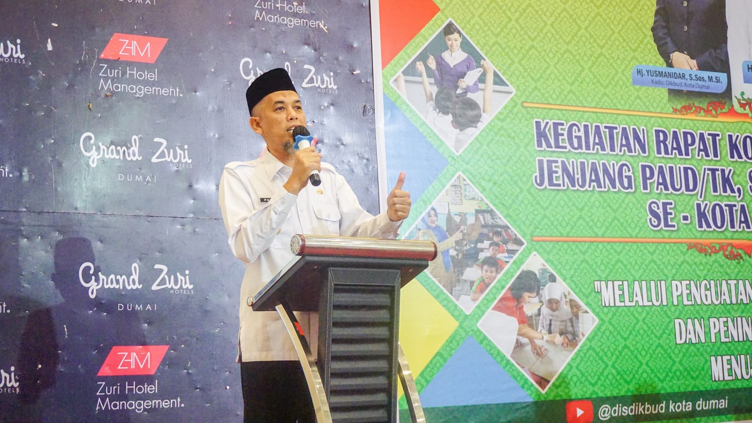 Melalui Rakor Kepala Sekolah, Wali Kota Dumai Berkomitmen untuk Meningkatkan Kualitas Pendidikan