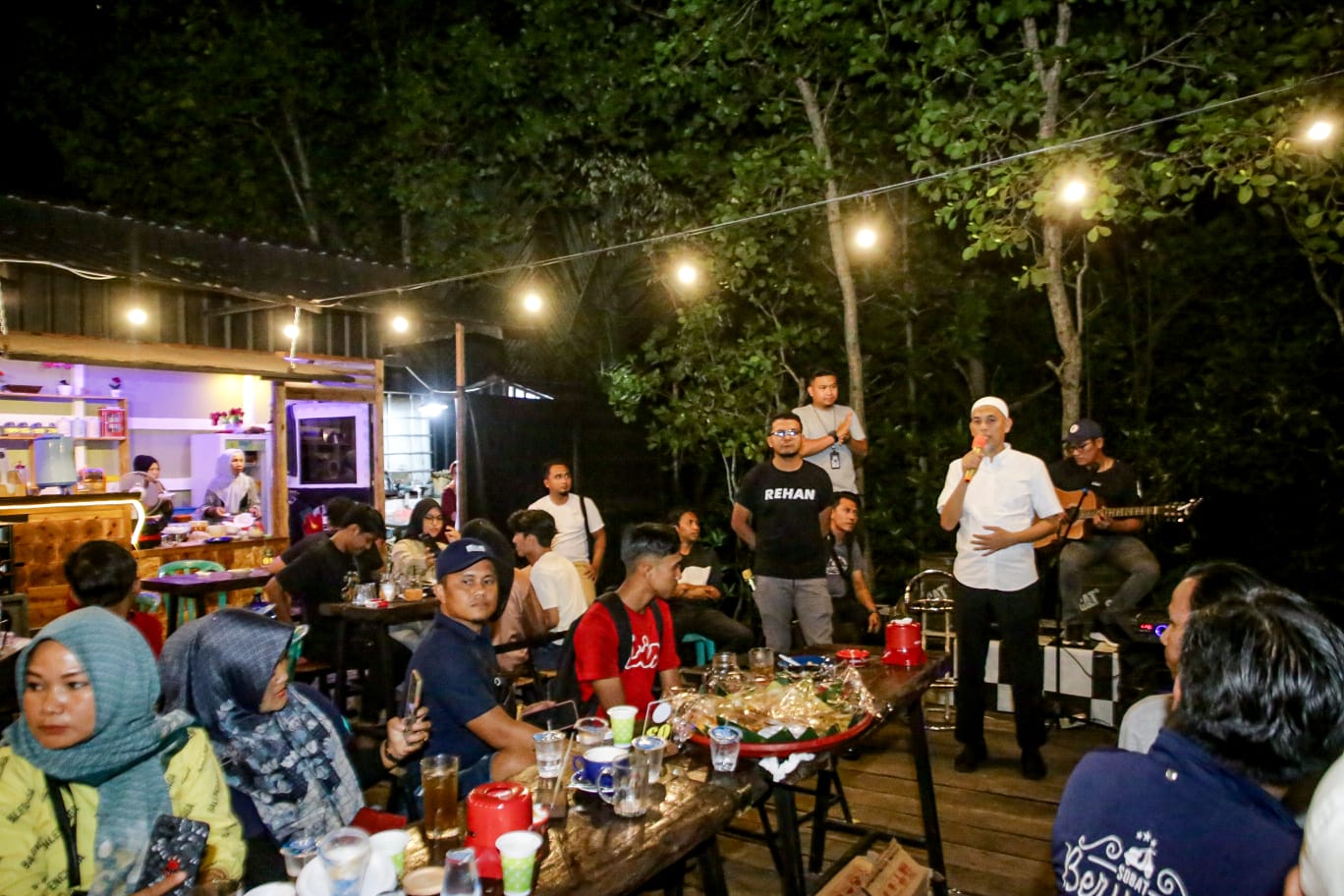 Grand Opening Mangrove Corner, Wali Kota Dumai: Semoga Terus Berkembang dan Menjadi Tempat Nongkrong Favorit