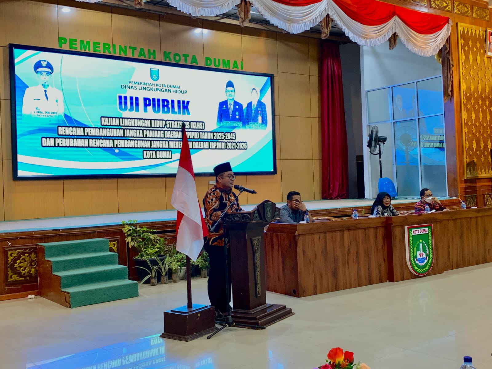 Pemerintah Kota Dumai Gelar Uji Publik Kajian Lingkungan Hidup Strategis untuk RPJPD Tahun 2025-2045 dan Perubahan RPJMD 2021-2026