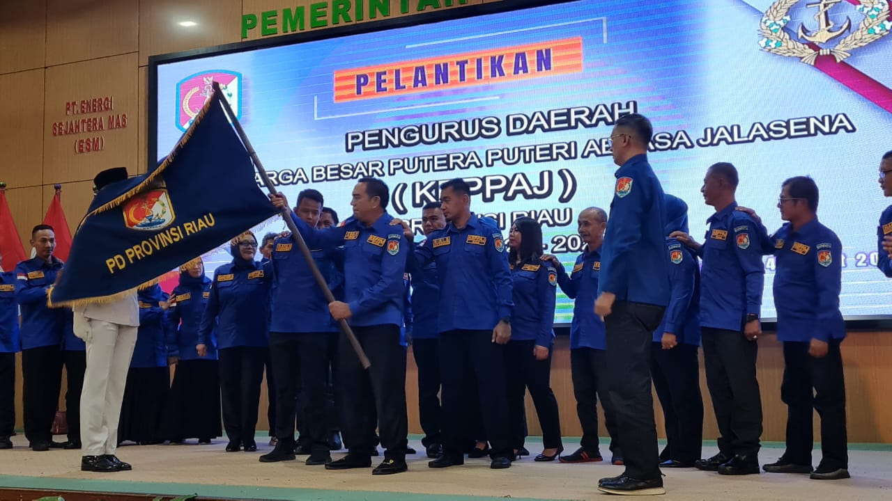 Perdana di Indonesia, Asisten III Setdako Dumai Saksikan Pelantikan Pengurus Daerah KBPPAJ Riau