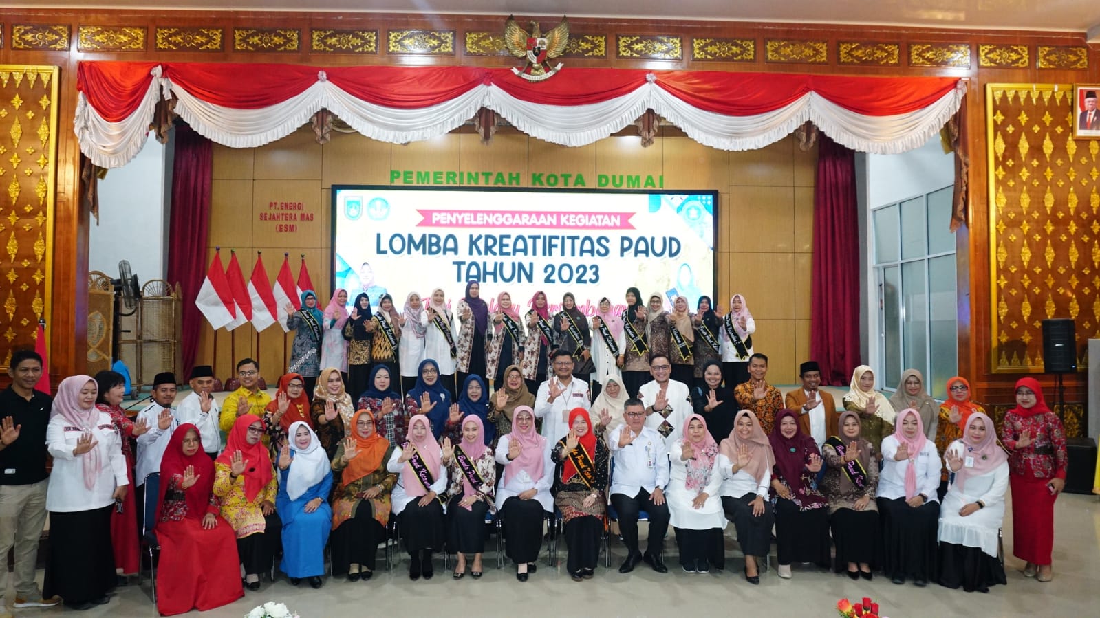 Melatih Bakat dan Kreativitas Anak-Anak Kota Dumai Melalui Lomba Kreatifitas PAUD Tahun 2023