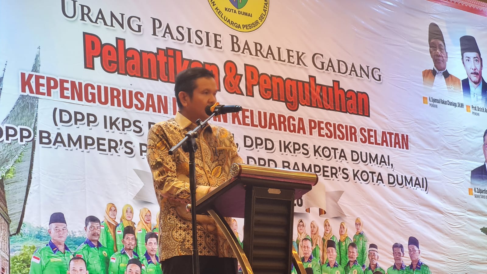 Hadiri Pelantikan Kepengurusan IKPS, Sekdako Dumai: Perbedaan Bukan Penghalang Untuk Wujudkan Dumai Kota Idaman