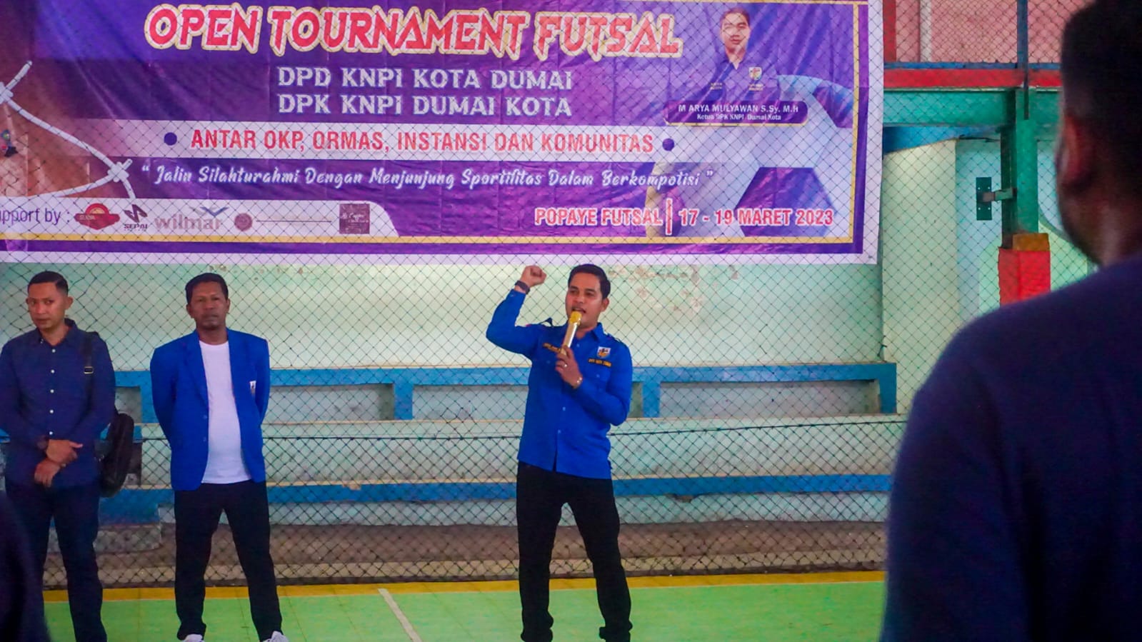Diikuti 33 Tim, Open Turnamen Futsal KNPI Kota Dumai Tahun 2023 Resmi Dimulai