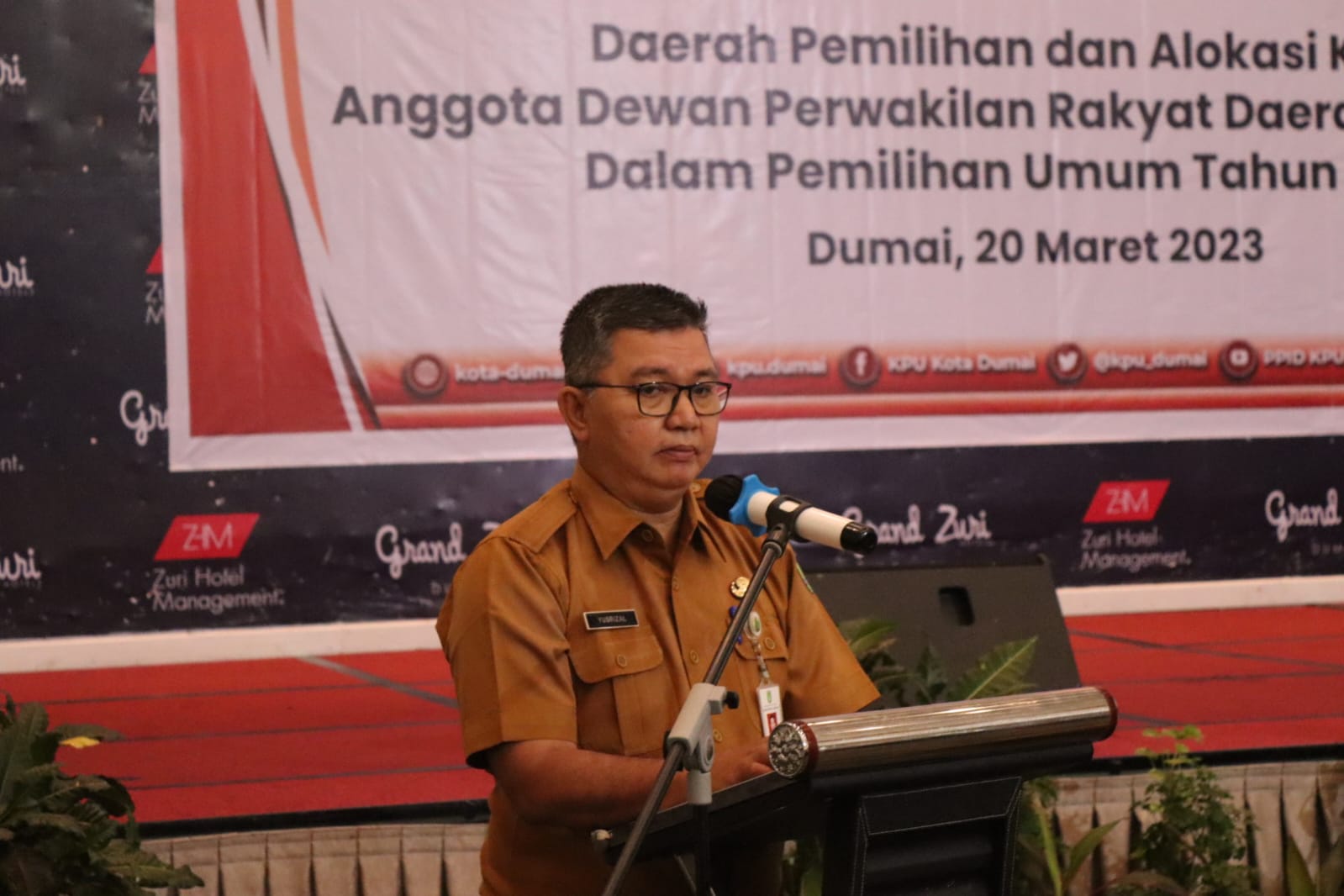 Asisten I Apresiasi Sosialisasi KPU tentang Daerah Pemilihan dan Kursi untuk Pemilu 2024