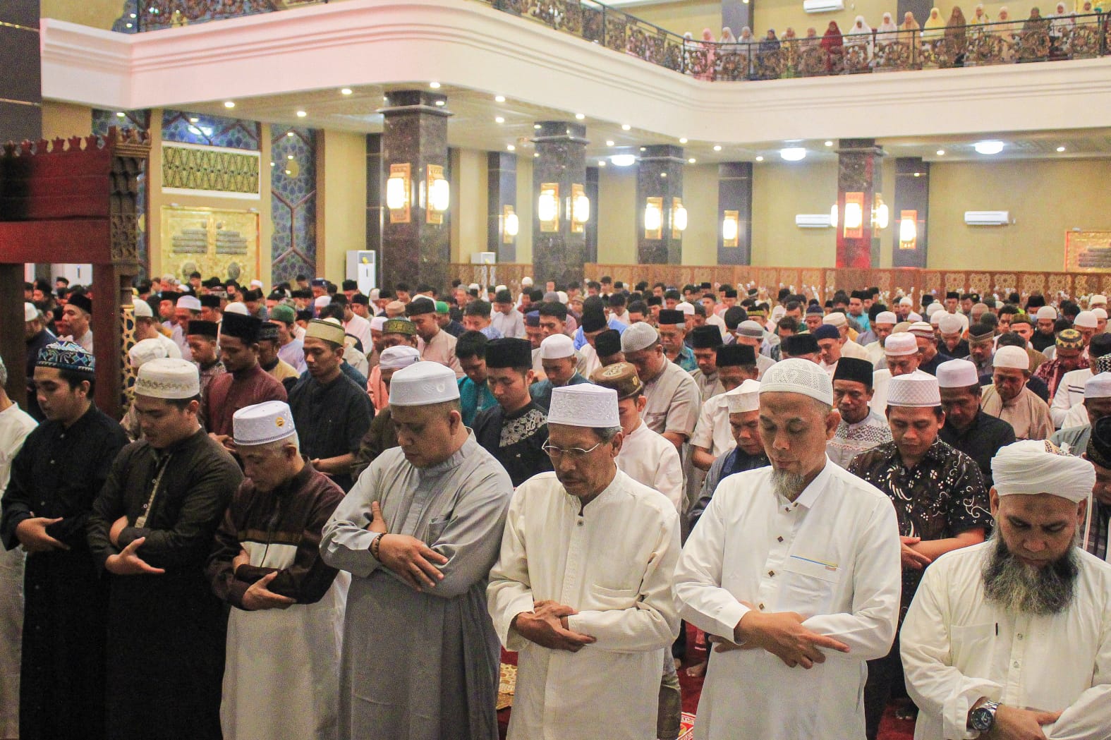 Tarawih Pertama Ramadhan 1444 Hijriyah, Wali Kota Himbau Masyarakat Untuk Makmurkan DIC