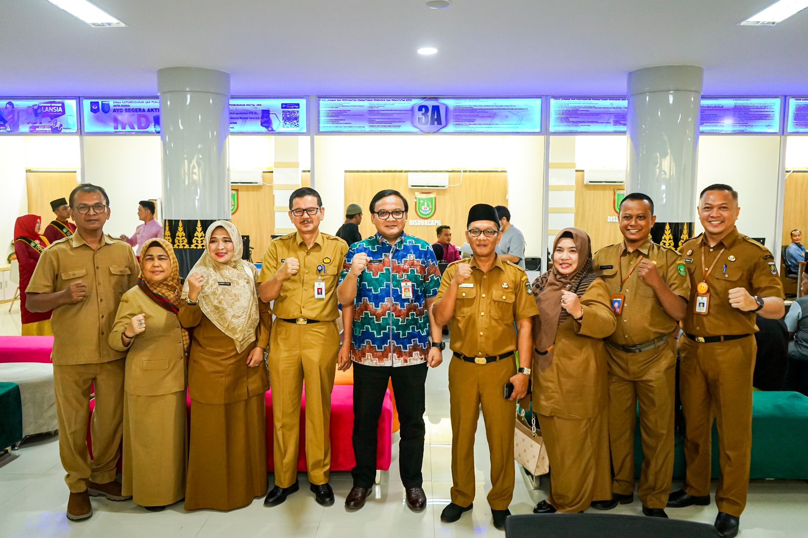 Pemko Dumai Menerima Kunjungan Direktur Integrasi Data Kependudukan Daerah dari Kemendagri untuk Evaluasi Penerapan Teknologi Data Kependudukan