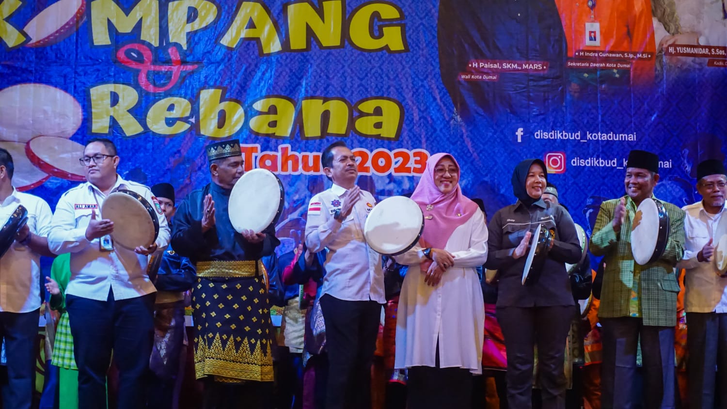 Lestarikan Khazanah Budaya Melayu, Disdikbud Dumai Kembali Gelar Lomba Rebana dan Kompang Tahun 2023