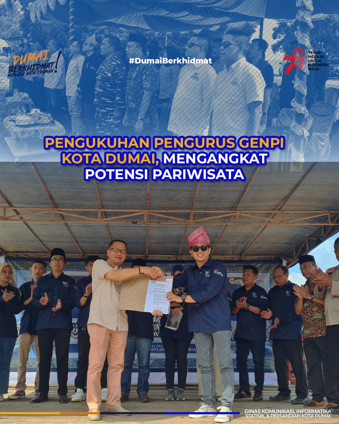 Pengukuhan Pengurus GenPI Kota Dumai: Mengangkat Potensi Pariwisata