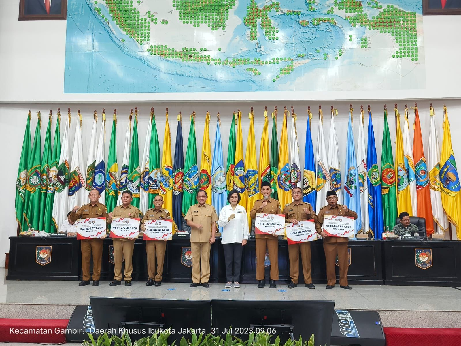 Dinilai Berhasil Mengendalikan Laju Inflasi, Pemko Dumai Terima Insentif Fiskal Kinerja Pengendalian Inflasi Daerah dari Kemenkeu RI
