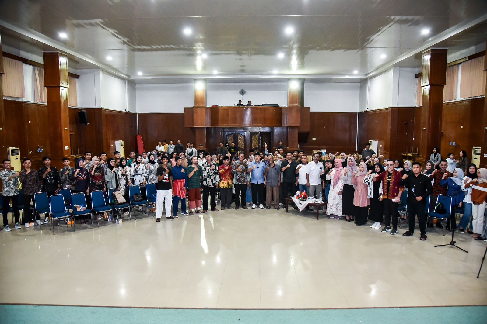 Bangun Kesadaran HAKI, Stafsus Menkumham RI Silaturahmi Bersama Penggiat Seni di Kota Dumai