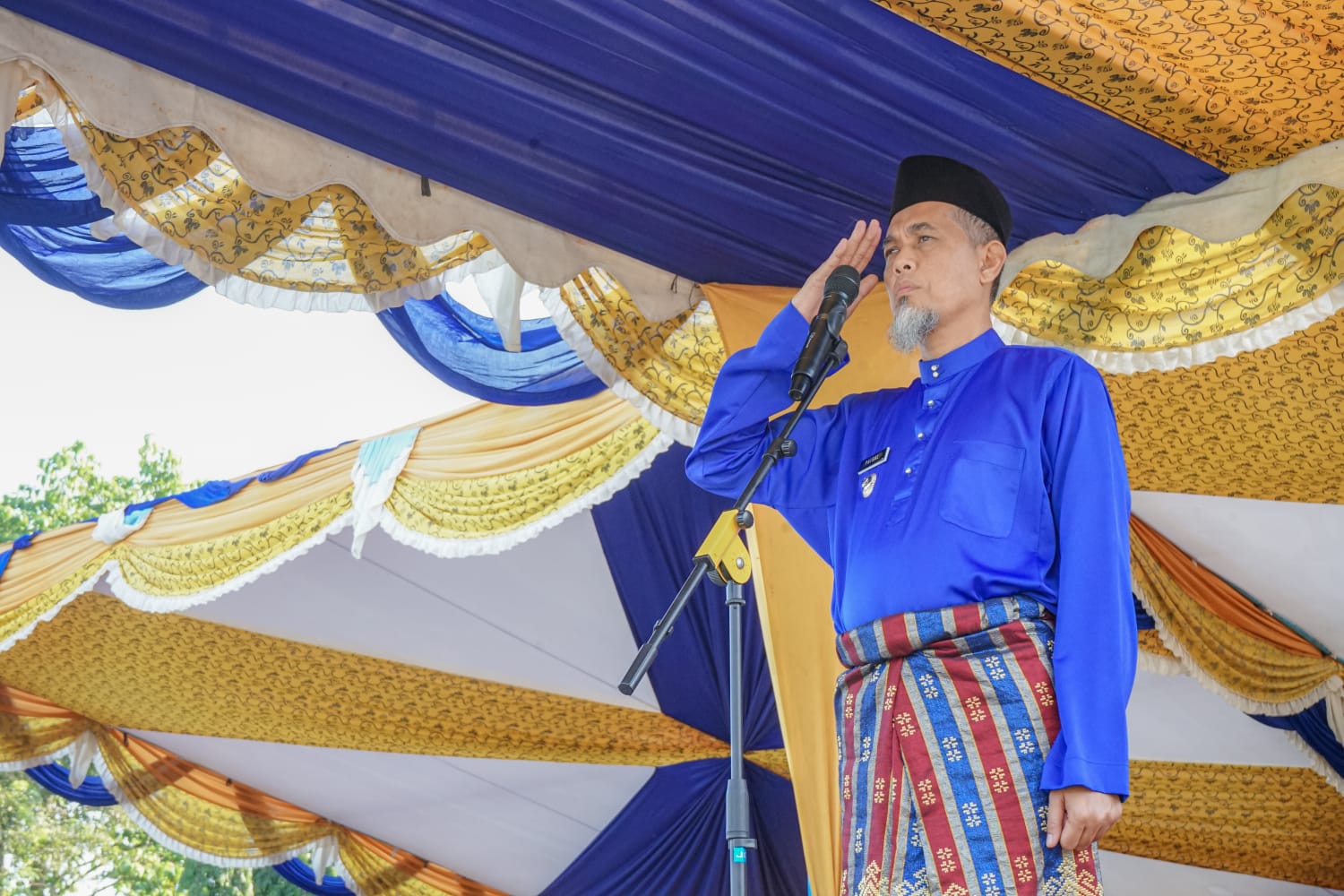 Susunan Petugas Apel Hari Jadi Provinsi Riau ke-66, Peserta Kenakan Busana Melayu Harian