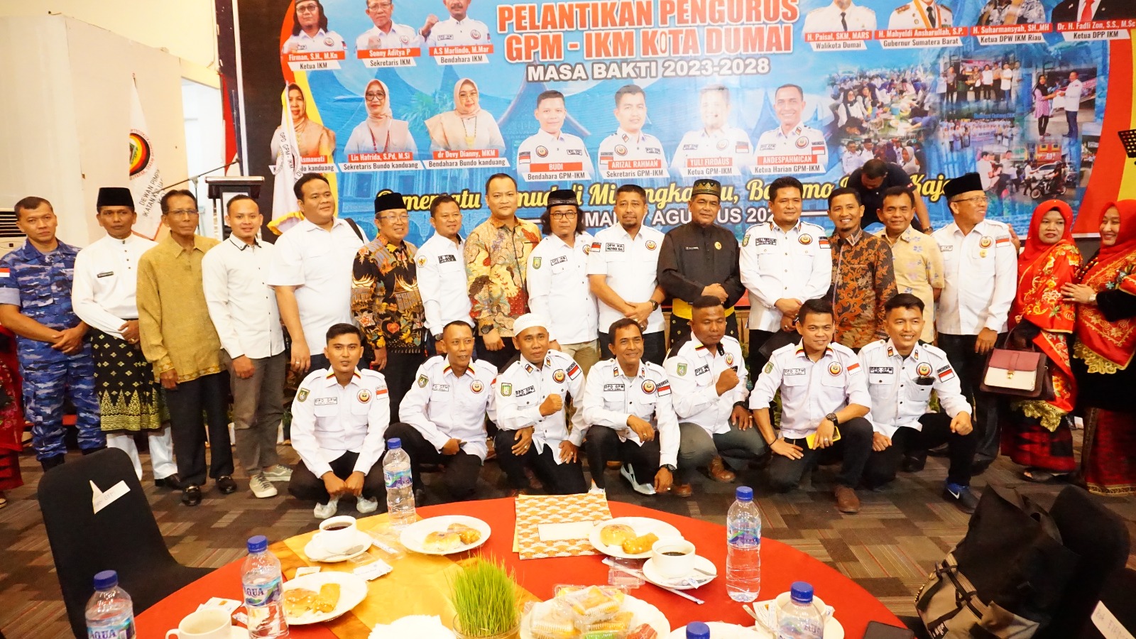 Staf Ahli Walikota Dumai Hadiri Pelantikan Pengurus GPM - IKM dan Beri Harapan Inspiratif