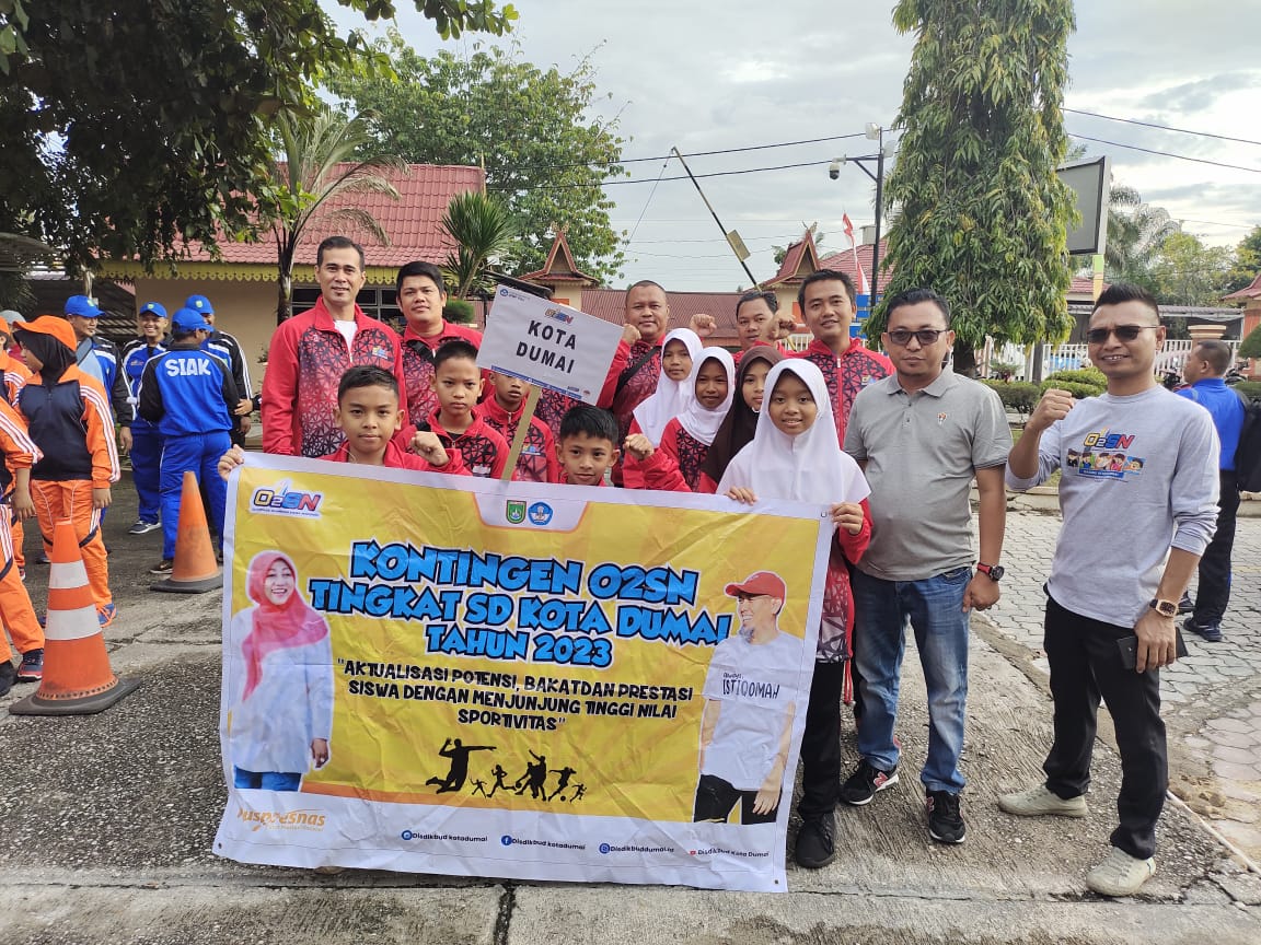 Atlet Utusan Kota Dumai Ukir Prestasi Membanggakan dalam Perhelatan O2SN Jenjang SD Tingkat Provinsi Riau Tahun 2023