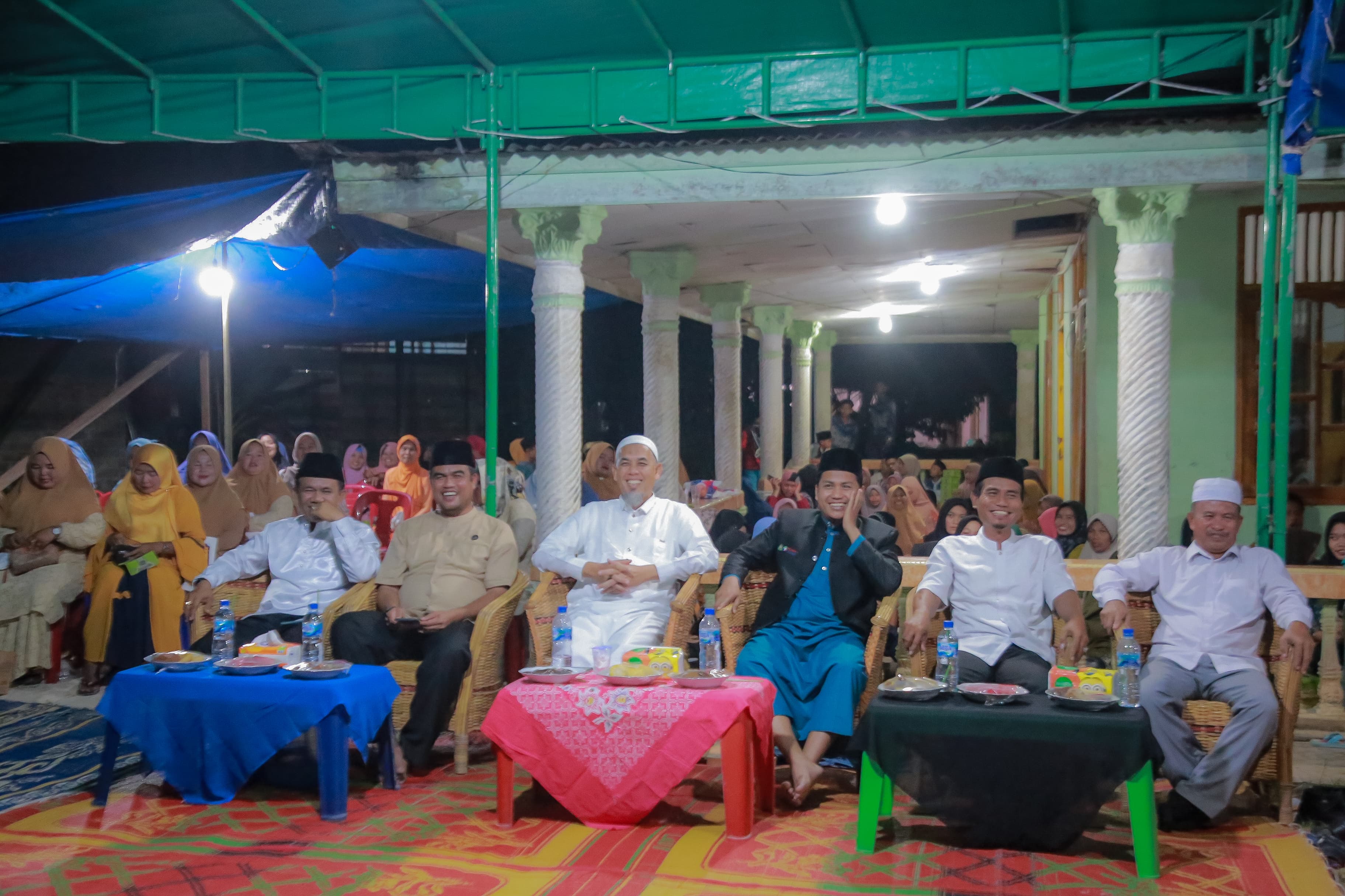 Ratusan Masyarakat Kampung Rawa Makmur Kelurahan Gurun Panjang Ikuti Peringatan Maulid Nabi Muhammad SAW Bersama Wali Kota Dumai 