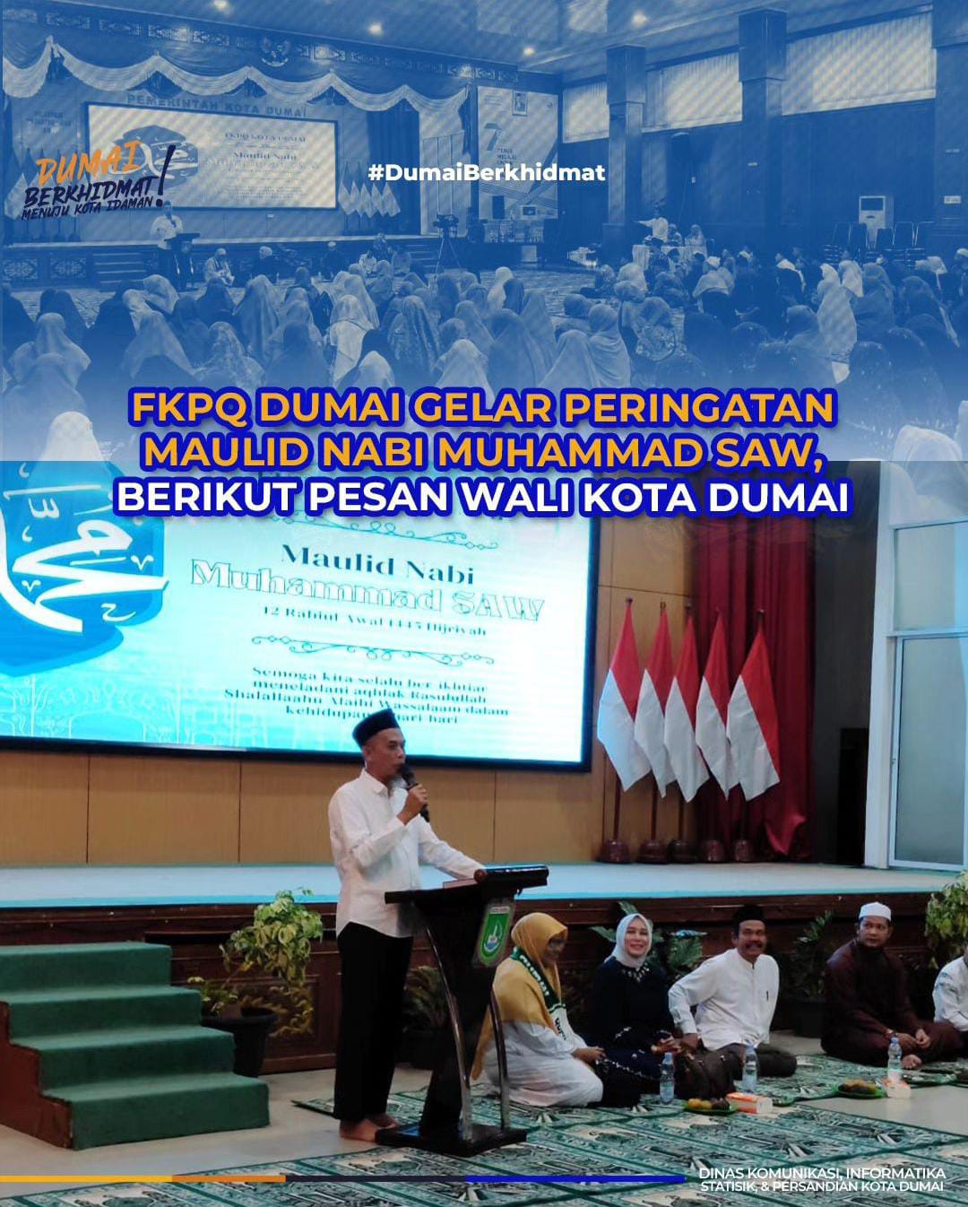 FKPQ Dumai Gelar Peringatan Maulid Nabi Muhammad SAW, Berikut Pesan Wali Kota Dumai