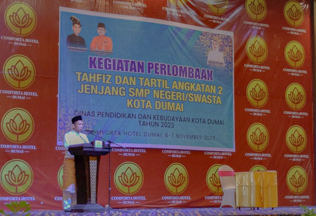 Wali Kota Dumai Hadiri Pembukaan Perlombaan Tahfidz dan Tartil Angkatan II Tahun 2023