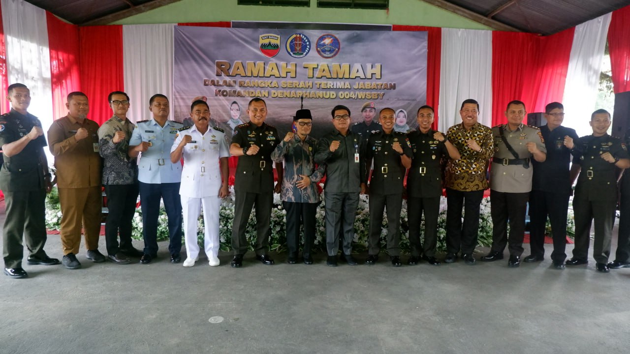 Danmen Arhanud-2/SSM Pimpin Upacara Pisah Sambut Komandan Artileri Pertahanan Udara 004/WSBY