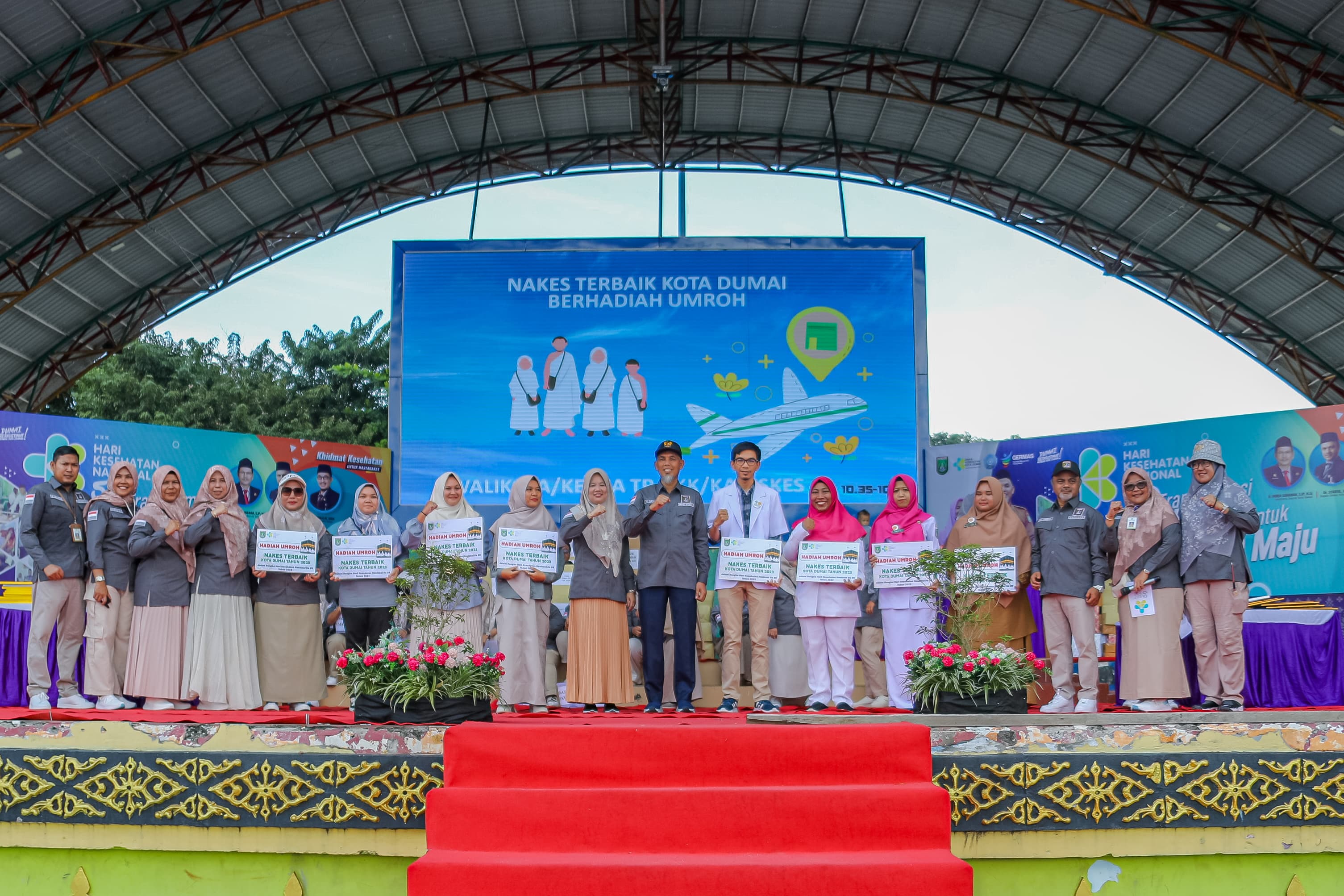 Puncak Peringatan HKN ke-59 di Dumai Kota Idaman Berlangsung Semarak dan Meriah, "Transformasi Kesehatan untuk Indonesia Maju"