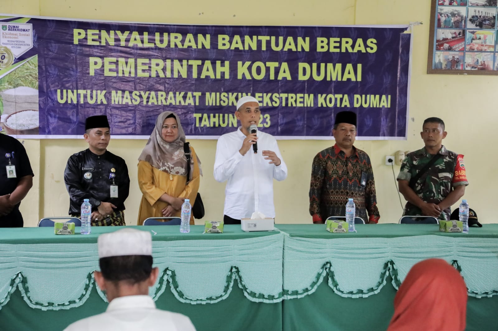 Pemerintah Kota Dumai Salurkan 1.274 Karung Beras Di 6 Kelurahan Se Kecamatan Sungai Sembilan 
