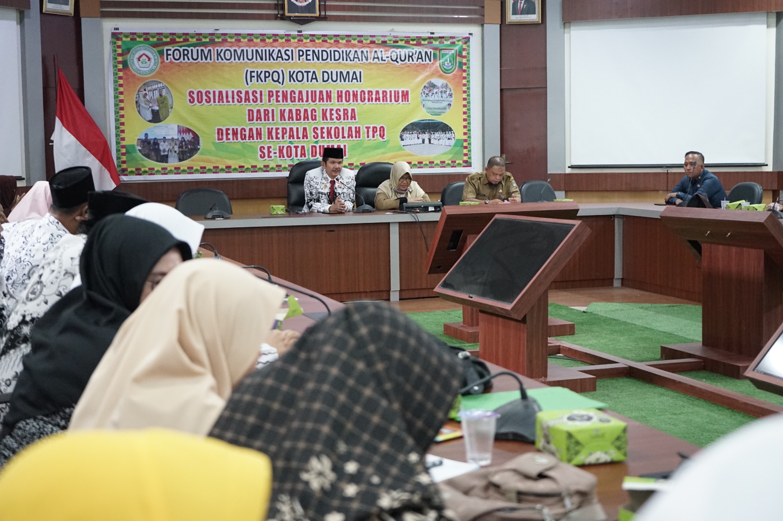 Berikan Apresiasi, Sekda Buka Forum Komunikasi Pendidkan Al-qur'an (FKPQ) Kota Dumai