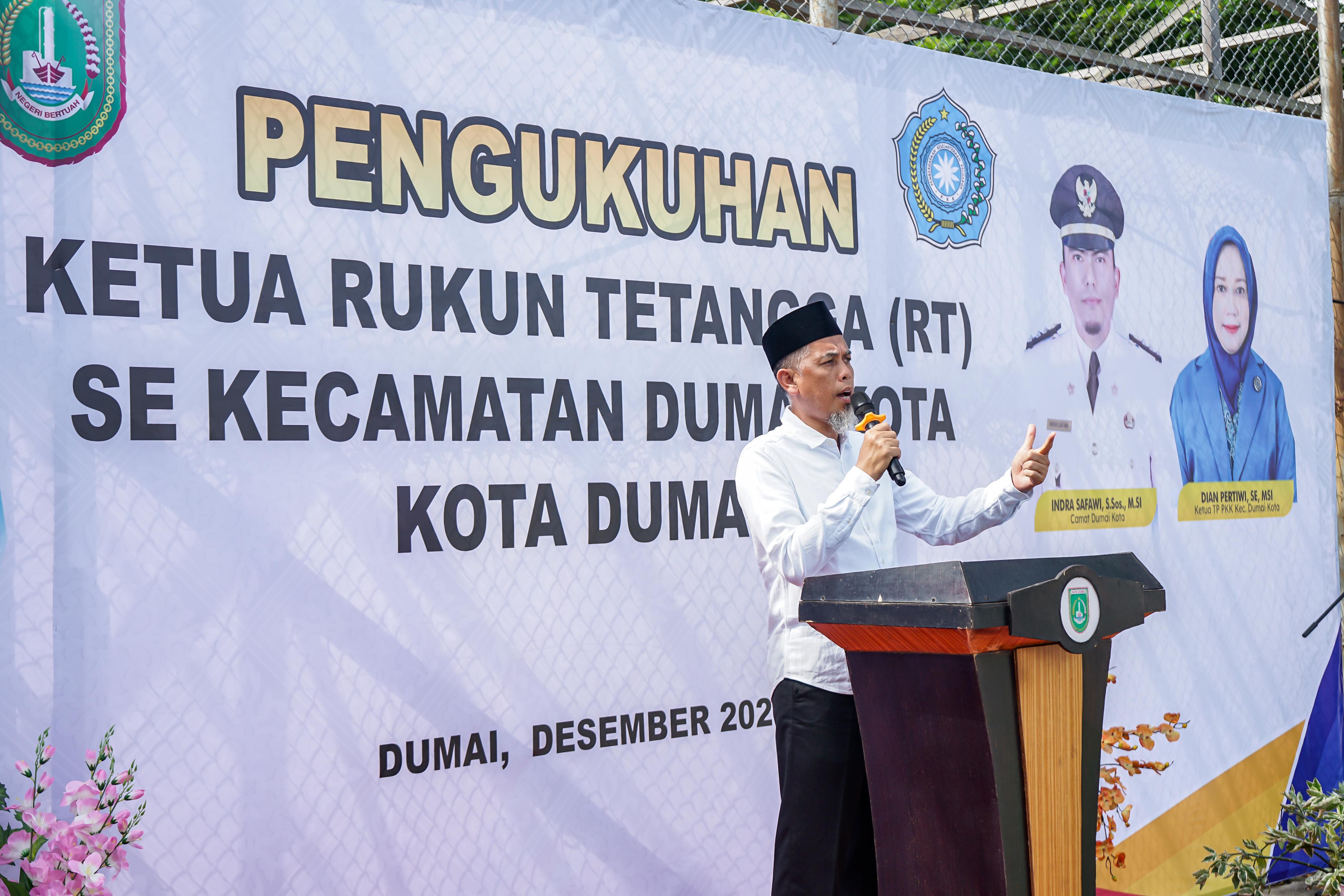 Wali Kota Dumai Kukuhkan Jabatan Ketua RT: Momentum Penting untuk Otonomi Lokal dan Membangun Kota yang Lebih Baik