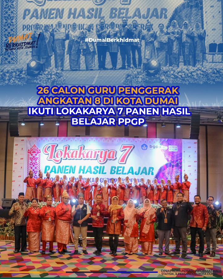 26 Calon Guru Penggerak Angkatan 8 Di Kota Dumai Ikuti Lokakarya 7 Panen Hasil Belajar PPGP 