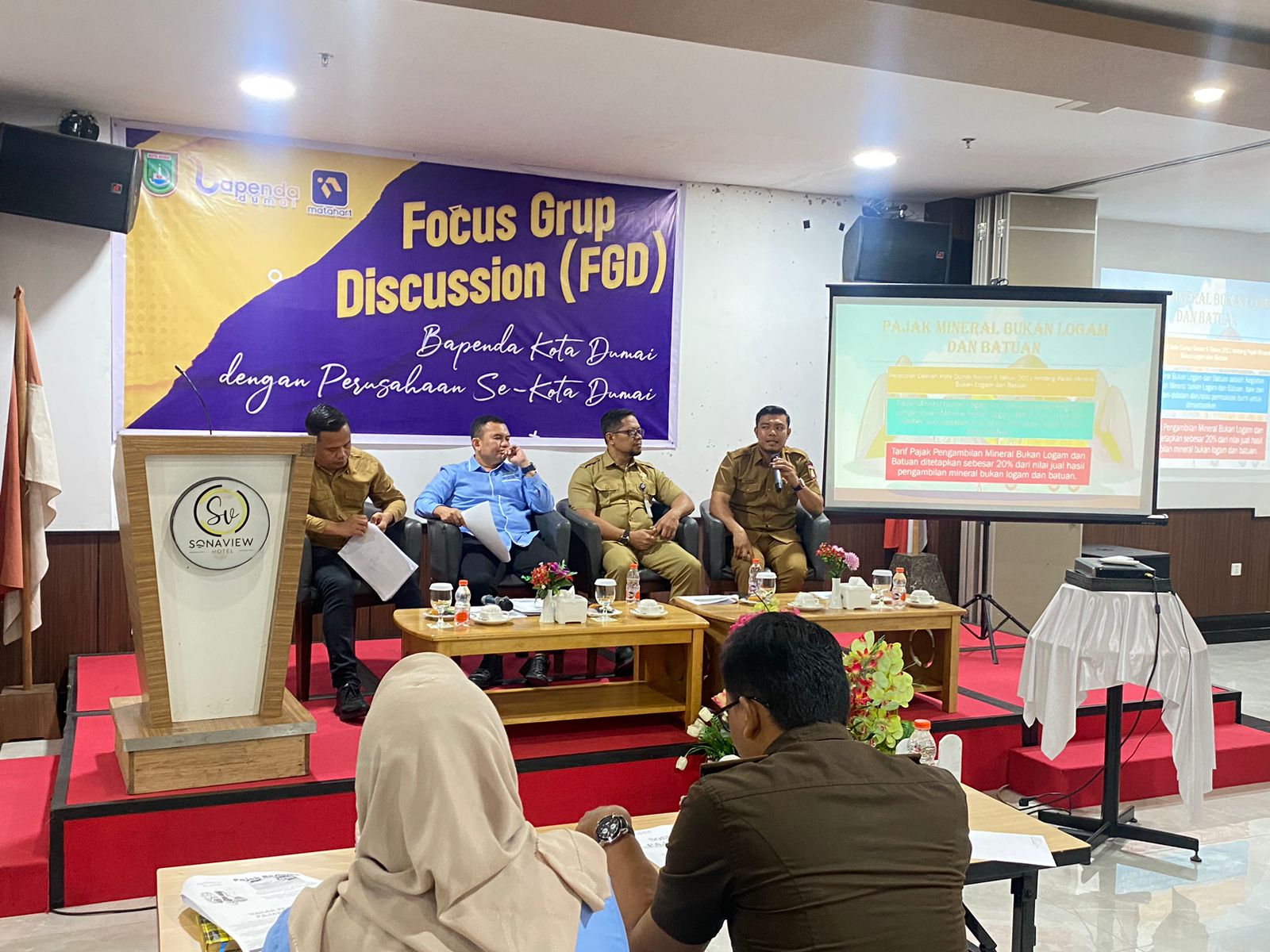 Optimalisasi PAD 2024 Mendatang, Bapenda Kota Dumai Gelar FGD Bersama Perusahaan se-Kota Dumai