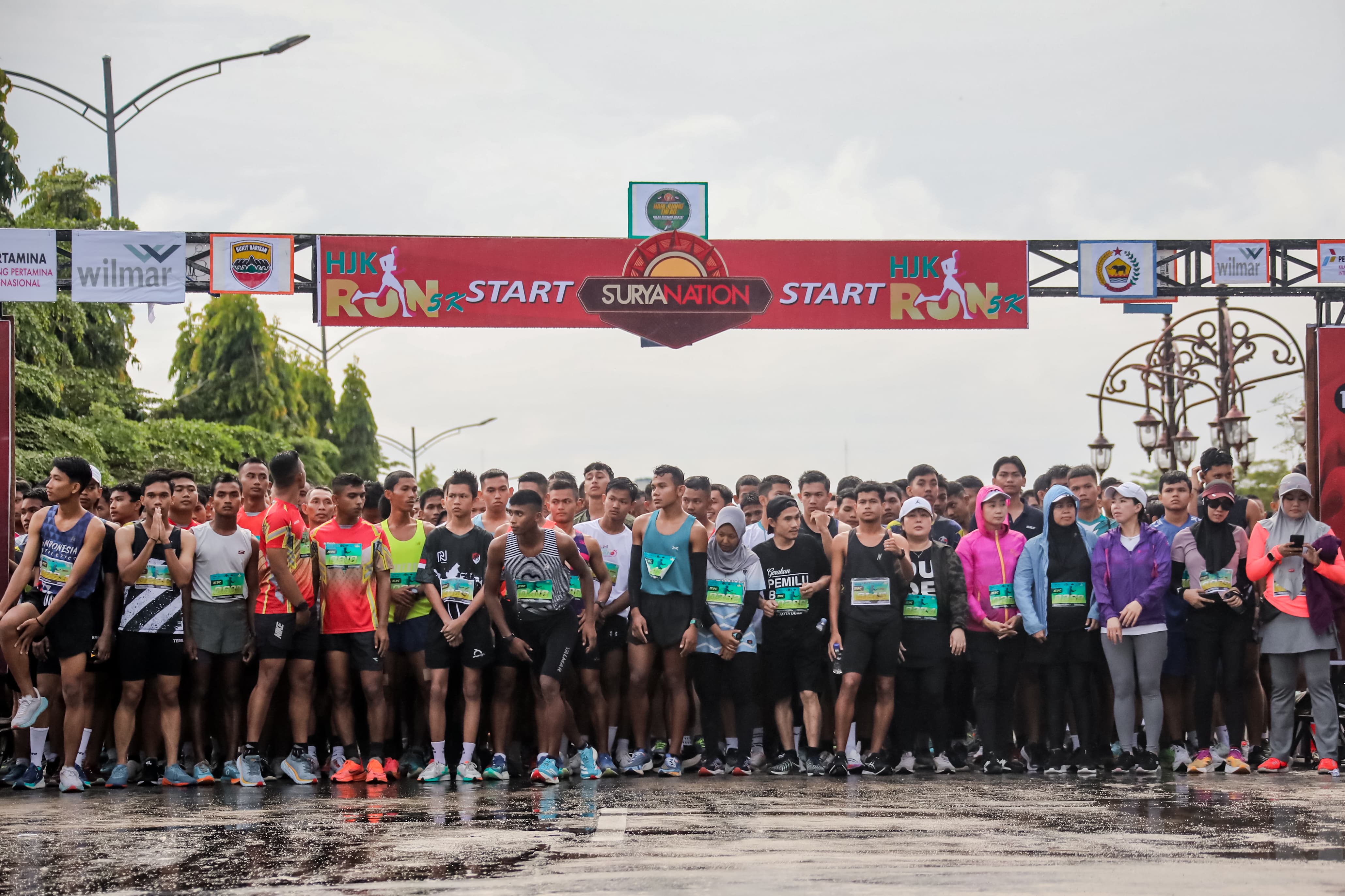 1200 Peserta Ikuti Hari Juang Kartika Run 5 Kilometer Yang Ditaja Oleh Kodim 0320 Dumai