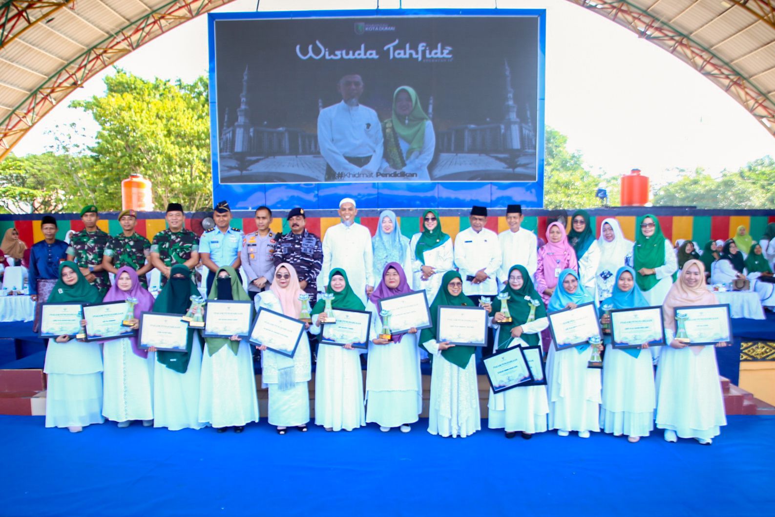 Wisuda Tahfidz Angkatan IV Kota Dumai, 1966 TK/PAUD, SD, SMP Dan PKBM Se Kota Dumai Miliki Hafalan Beragam, Salah Satunya Penghafal 30 Juz Al-Quran