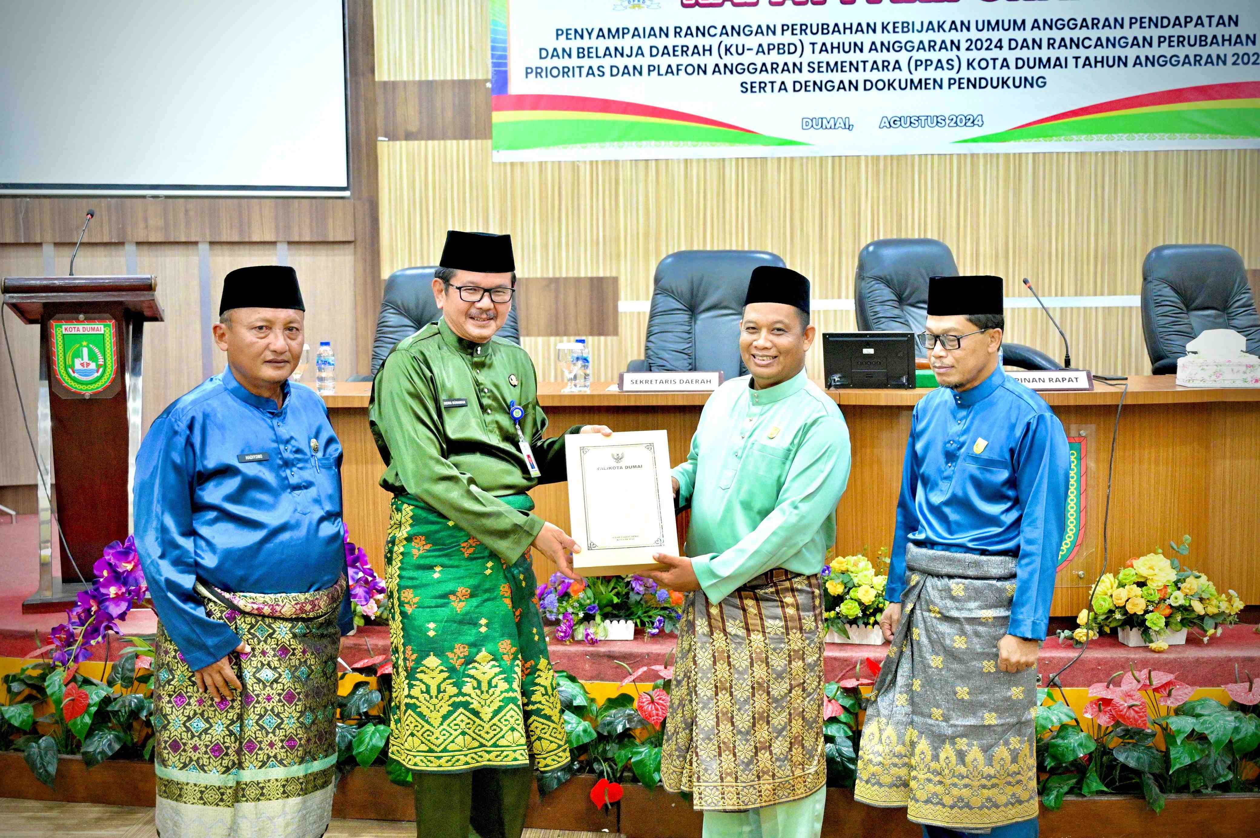 Kebijakan Umum APBD Perubahan dan PPAS Tahun Anggaran 2024 Kota Dumai Tembus Rp 2,3 Triliun