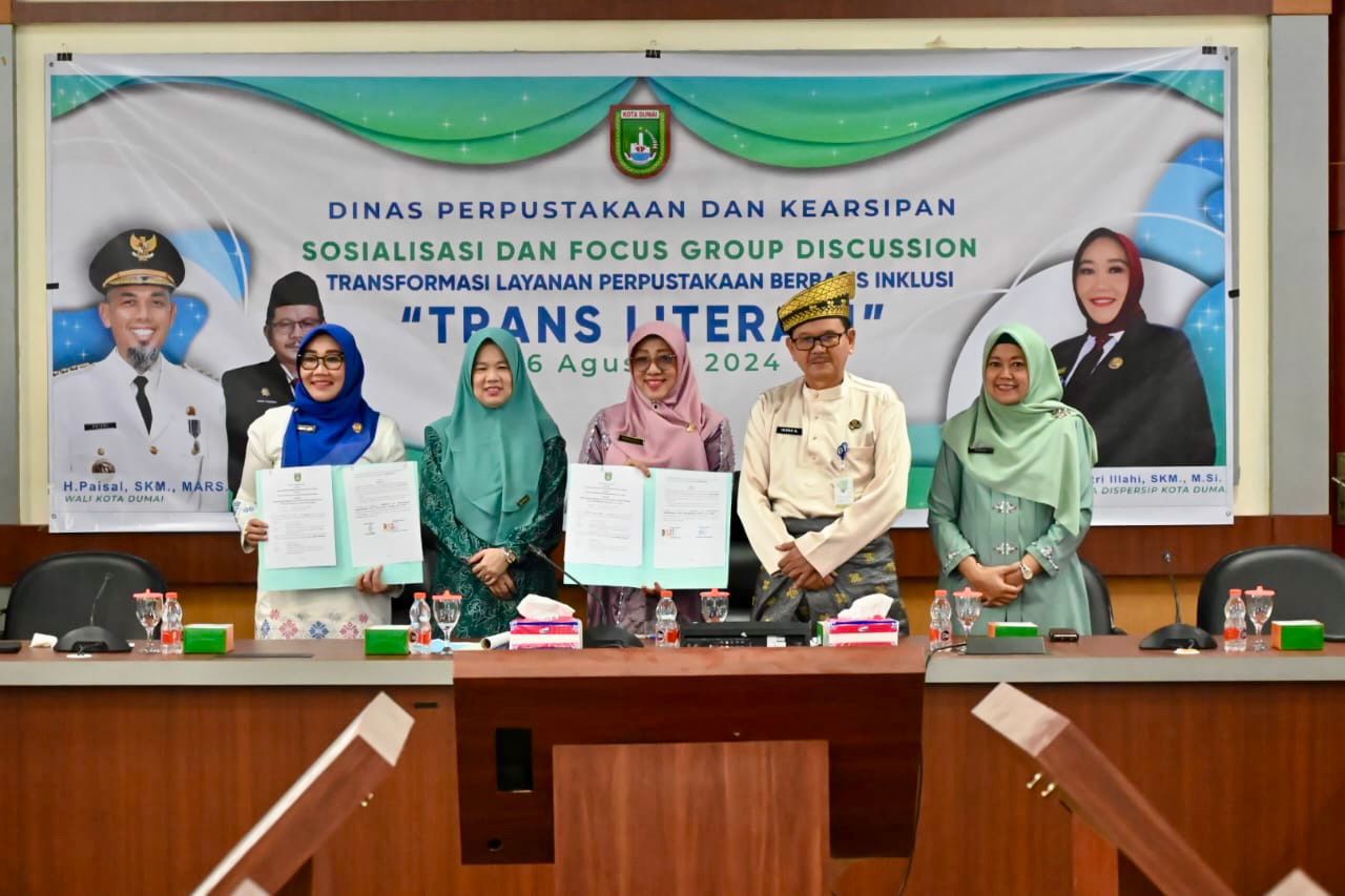 Inovasi Dinas Perpustakaan dan Kearsipan Kota Dumai Luncurkan Buku Pintar: Transformasi Layanan Perpustakaan Berbasis Inklusi