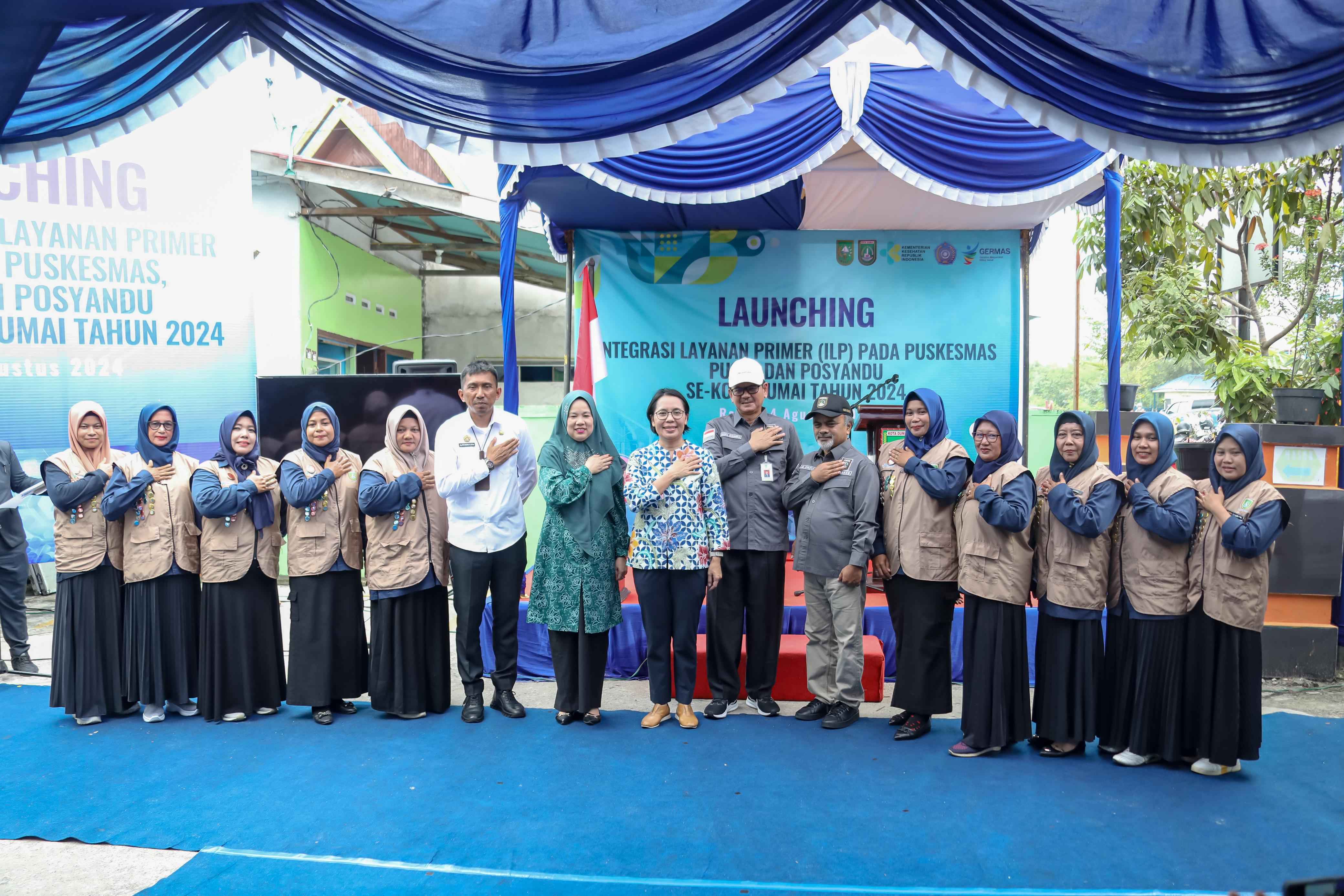 Launching Integrasi Layanan Primer (ILP) Pada Puskesmas, Pustu Dan Posyandu Se Kota Dumai, Dirjen Kesmas Kemenkes RI: Dumai Adalah Salah Satu Kota Pertama Di Riau Yang Merealisasikan Layanan Kesehatan ILP 