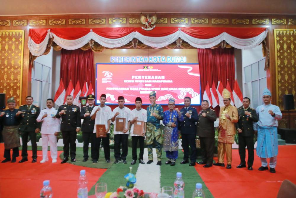 779 WBP Rutan Dumai Dapat Remisi HUT ke-79 Kemerdekaan RI, 13 Diantaranya Langsung Bebas