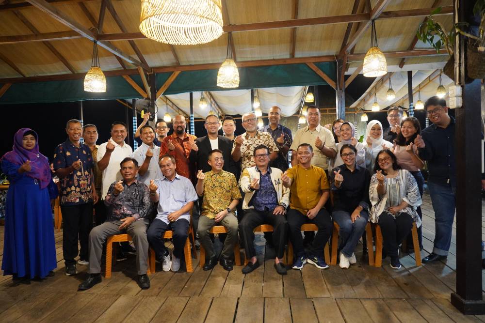 Bakal Jalin Kerja Sama, Sekdako Dumai Bersama Kadin Makan Malam dengan Rombong Tanjung Bruas Port Malaysia