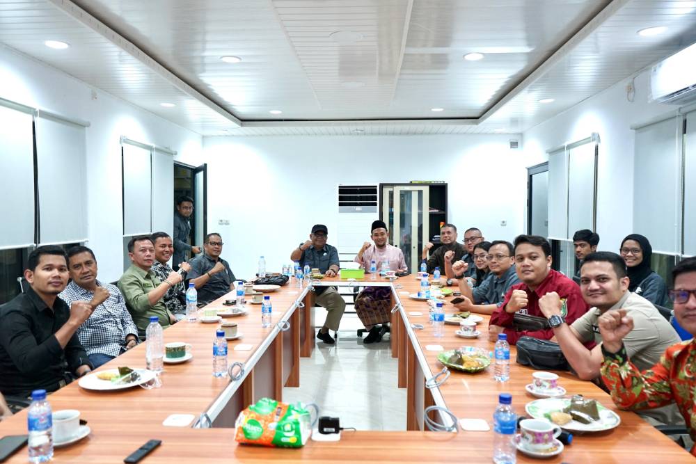 Optimalkan Implementasi e-Media, Rombongan Diskominfotiksan Dumai Sambangi Diskominfotik Bengkalis