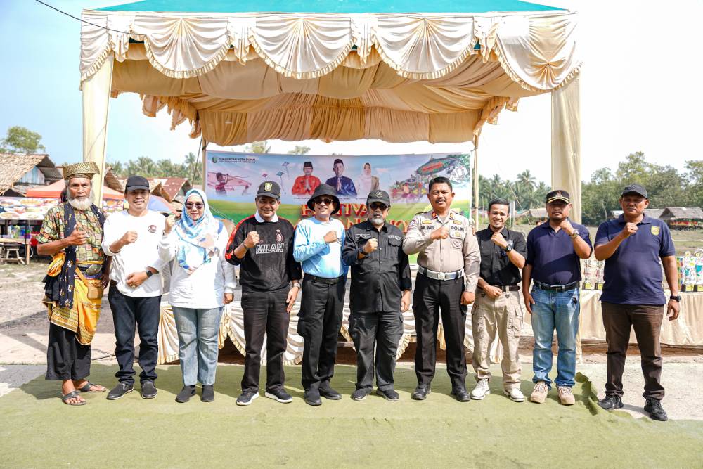 Bentuk Pelestarian Budaya Melayu Riau Pesisir, Pemko Dumai Selenggarakan Festival Layang-layang di Pantai Wisata Purnama