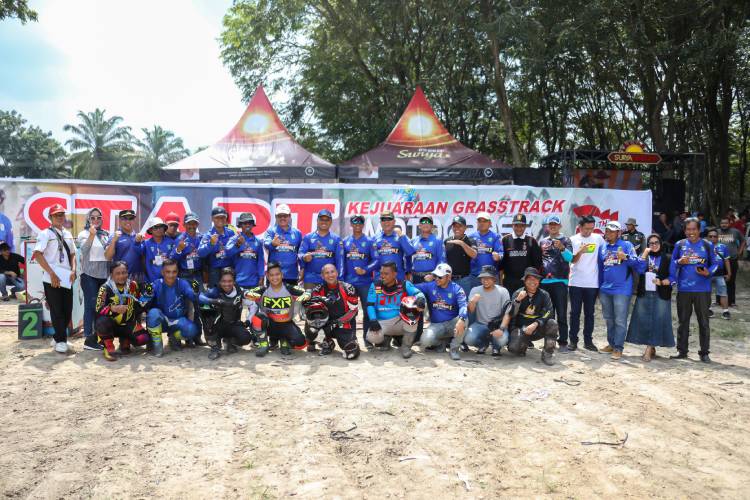 Ratusan Pembalap Dari Provinsi Riau Dan Sekitarnya Ikuti Grasstrack Motocross Wali Kota Dumai Cup 1 2024 