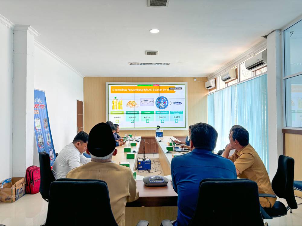 BPS Kota Dumai Keluarkan Rilis Inflasi Bulan Agustus Tahun 2024, Sekdako Dumai : Jaga Stabilitas Ekonomi