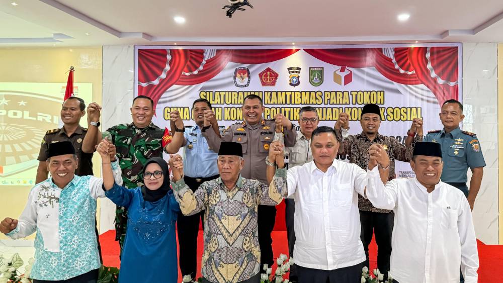 Unik dan Menarik, Lomba Masak Para Paslon Wako dan Wawako Hebohkan Silaturahmi Kamtibmas Polres Dumai