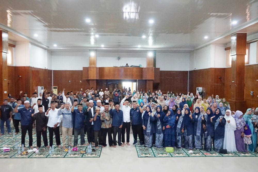 Wako Paisal Ikuti Peringatan Maulid Nabi Muhammad SAW Oleh Parsadaan Siregar Dohot Anak Boruna Muslim Kota Dumai