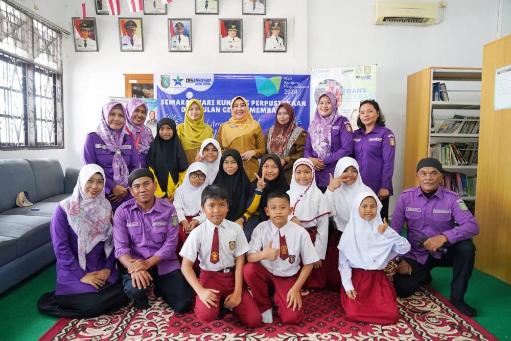Semarak Hari Kunjung Perpustakaan dan Bulan Gemar Membaca 2024, Dispersip Kota Dumai Ajak Masyarakat Kunjungi Perpustakaan Kota Dumai 