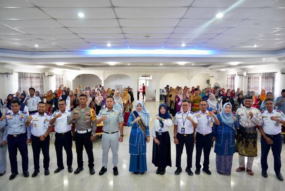 Wujudkan Generasi Patuh Berkendara, Dishub Kota Dumai Laksanakan Bimtek Sekaligus Pengukuhan Bunda SALUD Yang Diikuti Ratusan Guru PAUD/TK