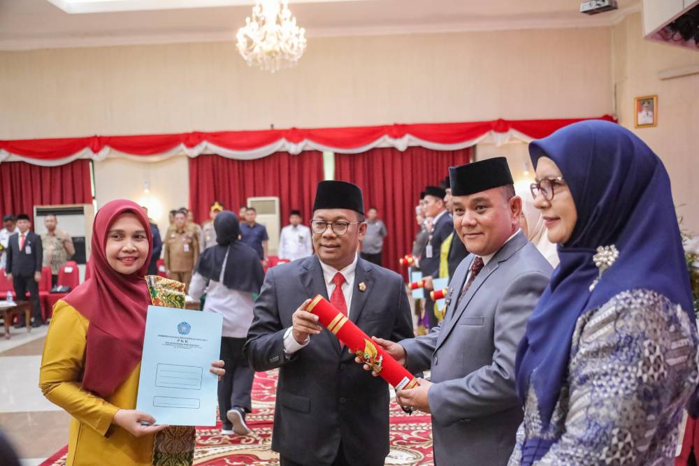 TR Fahsul Falah Resmi Jadi Pjs Wali Kota Dumai, Wako H Paisal Ucapkan Tahniah