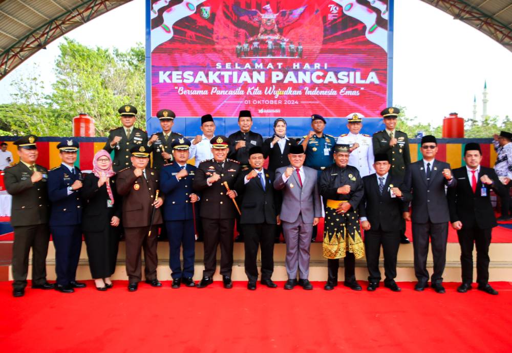 Berlangsung Khidmat, Pjs Wali Kota Dumai Pimpin Upacara Peringatan Hari Kesaktian Pancasila