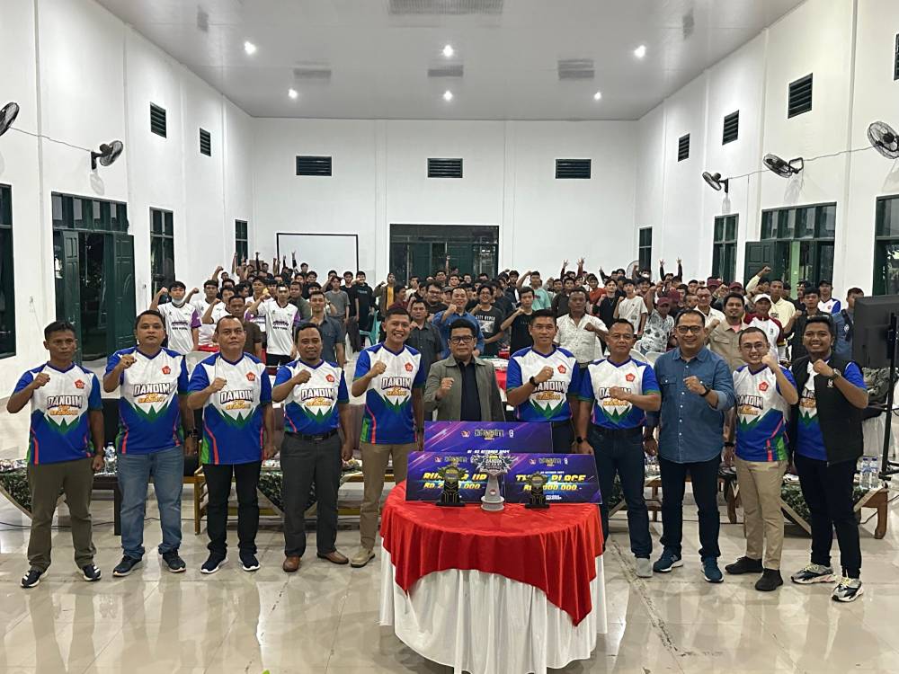 Cetak Pro Player Berbakat, 64 Tim Siap Berkompetisi Dalam Turnamen MLBB Dandim Cup Season II Sempena HUT TNI ke-79