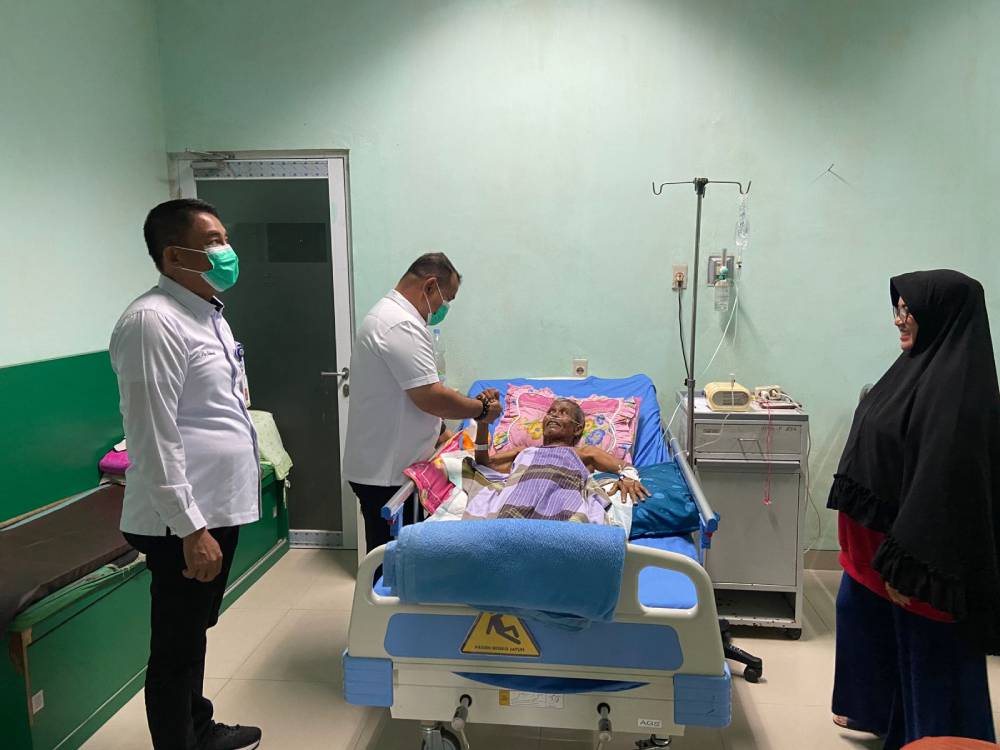 Cek Fasilitas Kesehatan dan Sapa Hangat Pasien, Pjs Wali Kota Dumai Sambangi RSUD dr. Suhatman, MARS